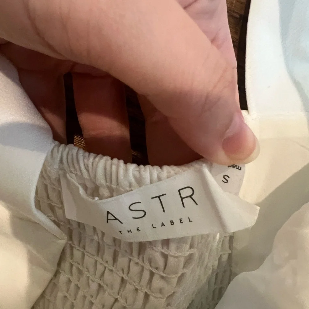 ASTR White Corset Top - Picture 3 of 4